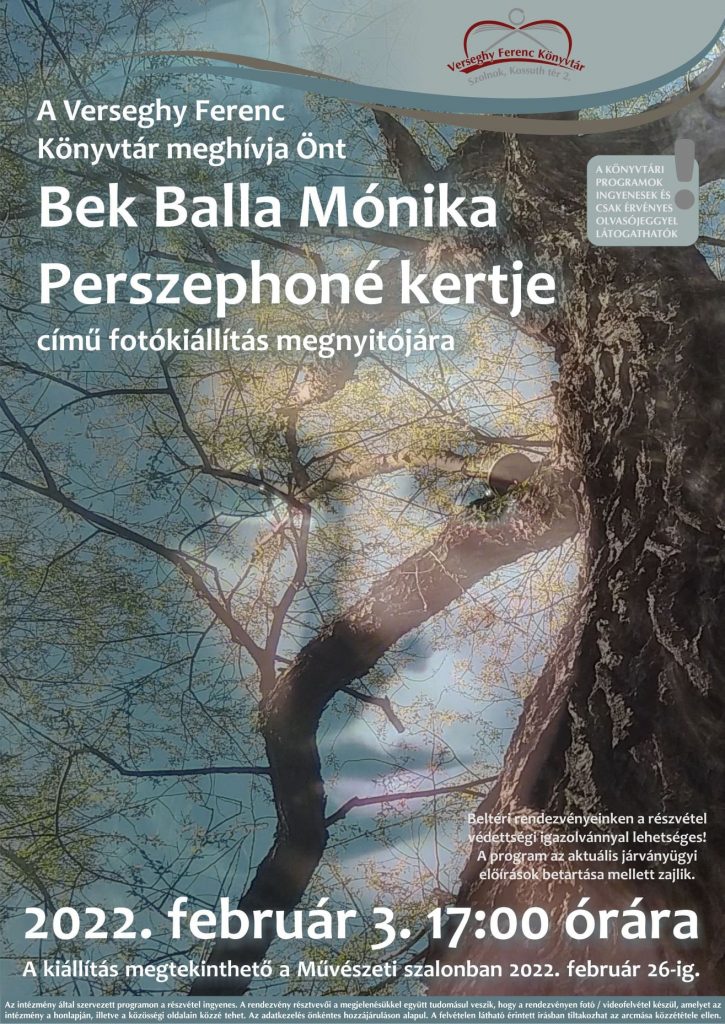 Bak Balla Mónika: Perszephoné kertje – kiállítás megnyitó