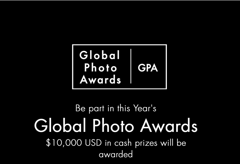 Global Photo Awards – $10,000 USD in cash prizes will be awarded